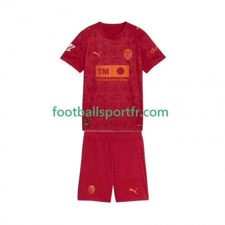 Tenue Valencia CF Enfant Exterieur 2025-2026 Maillot de Foot Tenue Valencia CF Enfant Exterieur 2025-2026 Maillot de Foot